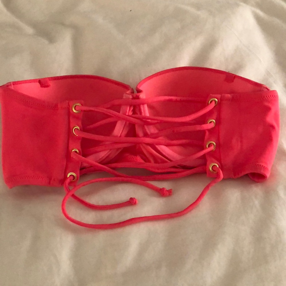 Tie back bikini top